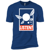 T-Shirts Royal / X-Small LISTEN! Men's Premium T-Shirt