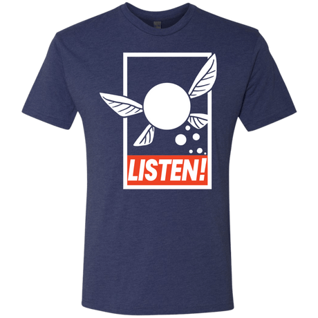 T-Shirts Vintage Navy / S LISTEN! Men's Triblend T-Shirt