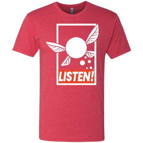 T-Shirts Vintage Red / S LISTEN! Men's Triblend T-Shirt