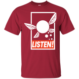 T-Shirts Cardinal / S LISTEN! T-Shirt