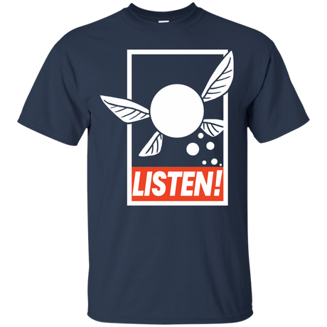 T-Shirts Navy / S LISTEN! T-Shirt