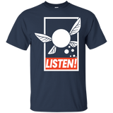 T-Shirts Navy / S LISTEN! T-Shirt