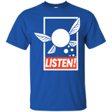 T-Shirts Royal / S LISTEN! T-Shirt
