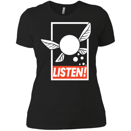 T-Shirts Black / X-Small LISTEN! Women's Premium T-Shirt
