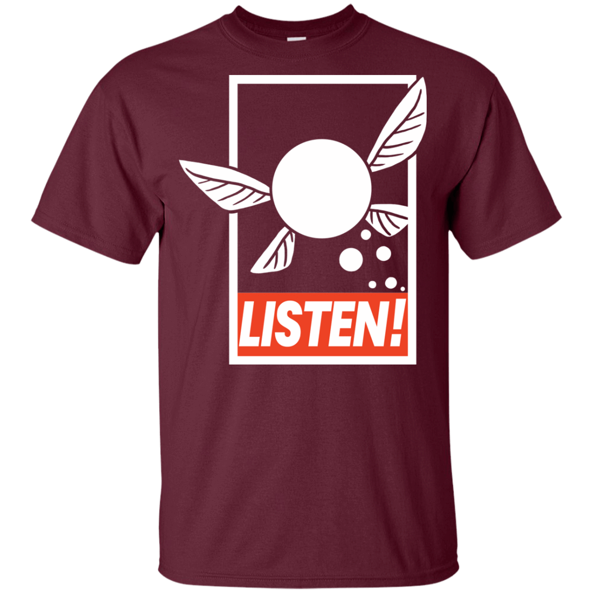 T-Shirts Maroon / YXS LISTEN! Youth T-Shirt
