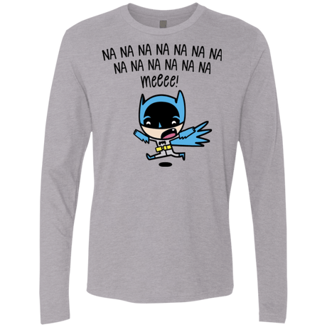 T-Shirts Heather Grey / Small Little Bat Boy Men's Premium Long Sleeve