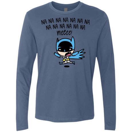 T-Shirts Indigo / Small Little Bat Boy Men's Premium Long Sleeve