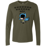 T-Shirts Military Green / Small Little Bat Boy Men's Premium Long Sleeve