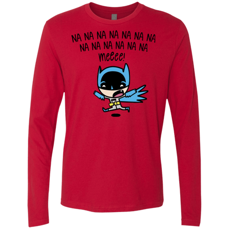 T-Shirts Red / Small Little Bat Boy Men's Premium Long Sleeve