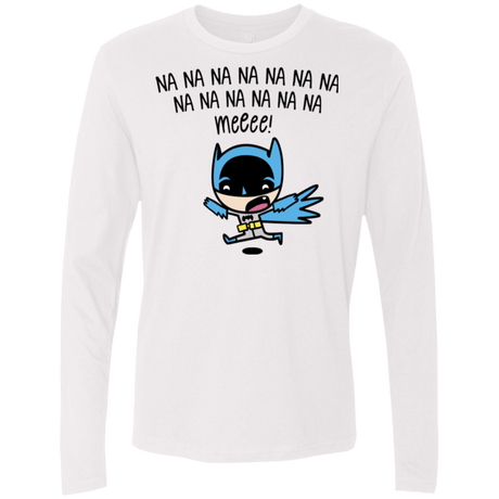 T-Shirts White / Small Little Bat Boy Men's Premium Long Sleeve