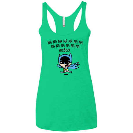 T-Shirts Envy / X-Small Little Bat Boy Women's Triblend Racerback Tank