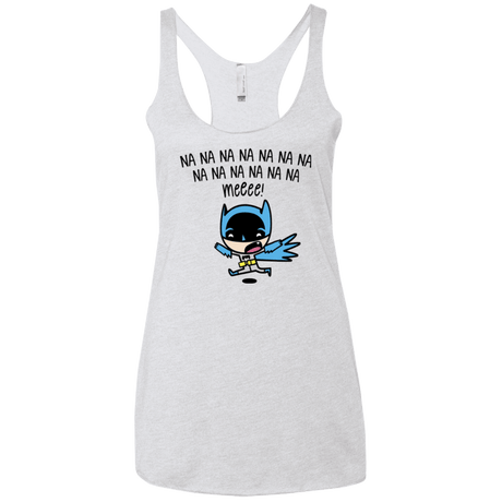 T-Shirts Heather White / X-Small Little Bat Boy Women's Triblend Racerback Tank