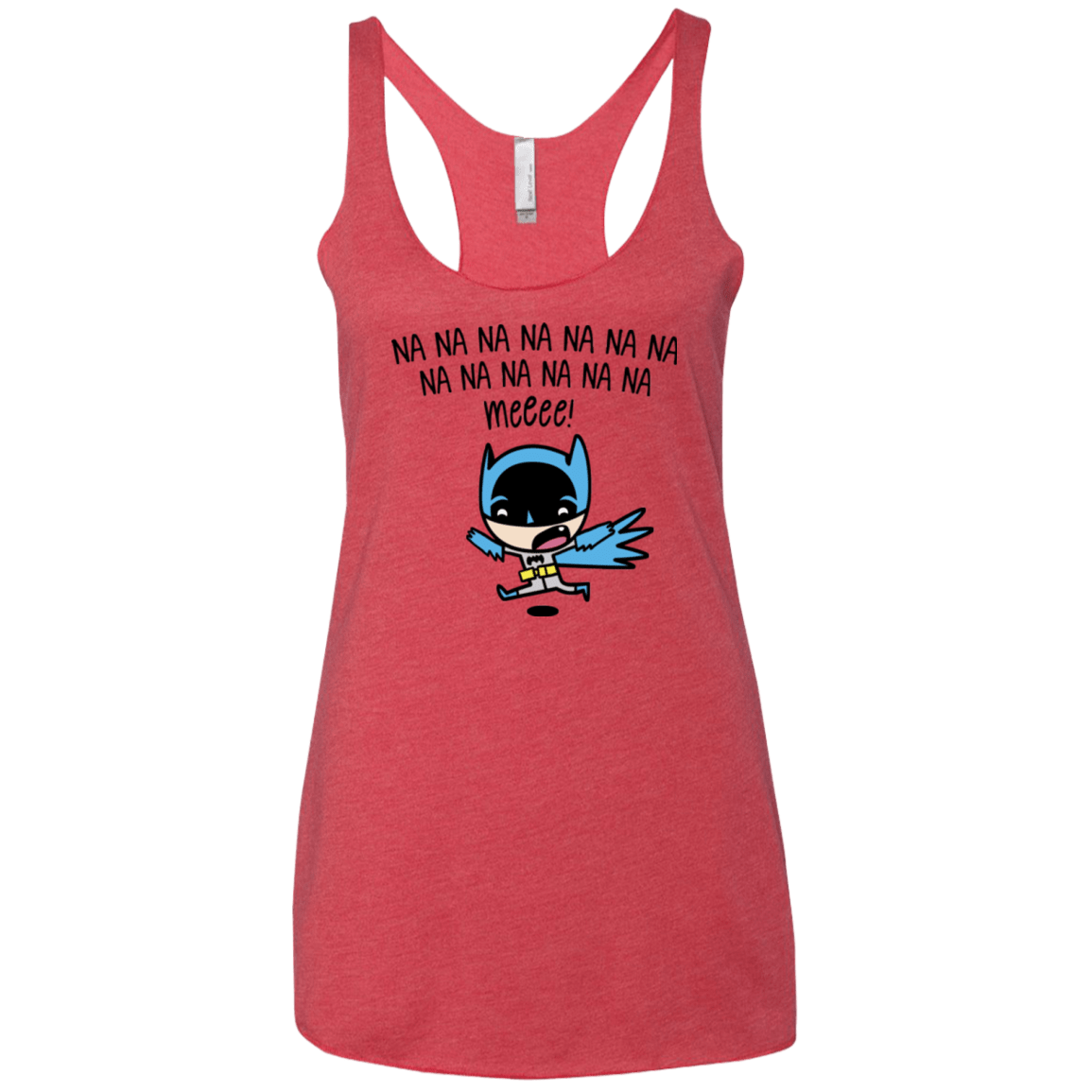 T-Shirts Vintage Red / X-Small Little Bat Boy Women's Triblend Racerback Tank