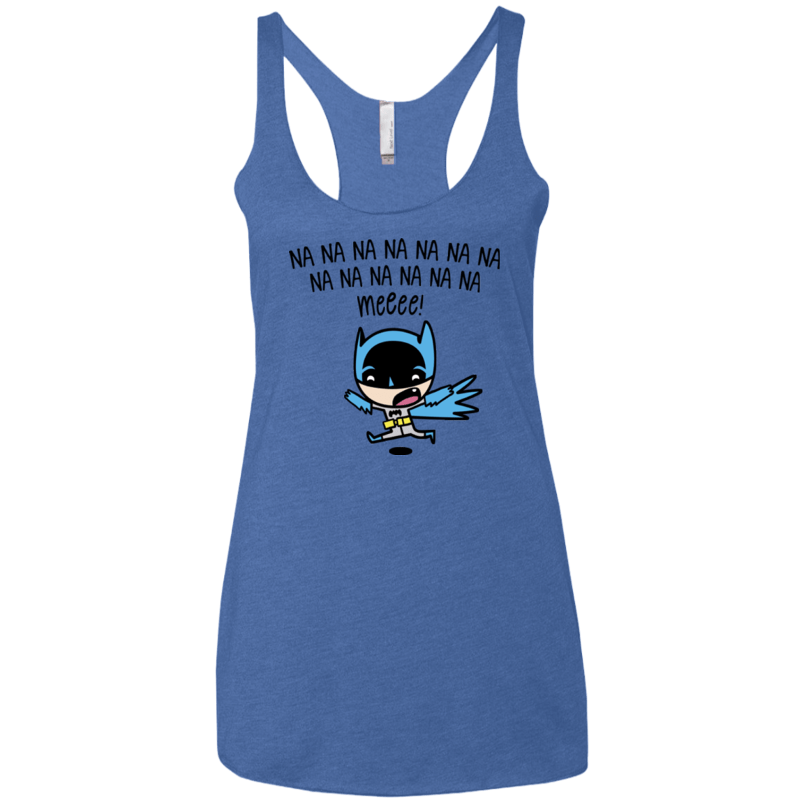 T-Shirts Vintage Royal / X-Small Little Bat Boy Women's Triblend Racerback Tank