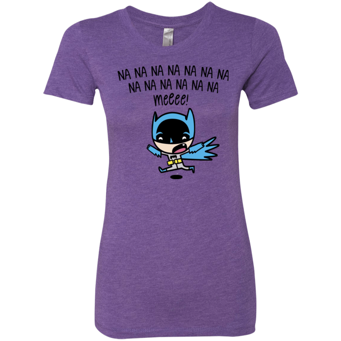 T-Shirts Purple Rush / Small Little Bat Boy Women's Triblend T-Shirt