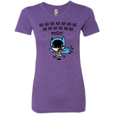 T-Shirts Purple Rush / Small Little Bat Boy Women's Triblend T-Shirt