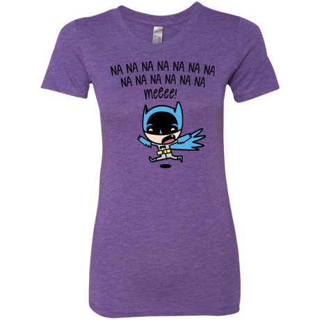 T-Shirts Purple Rush / Small Little Bat Boy Women's Triblend T-Shirt