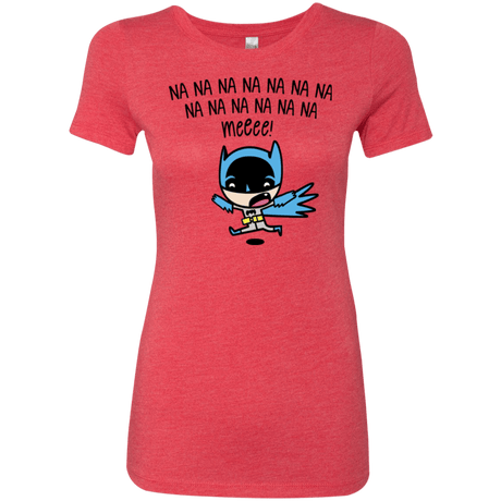 T-Shirts Vintage Red / Small Little Bat Boy Women's Triblend T-Shirt
