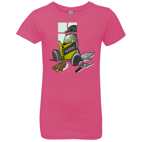 T-Shirts Hot Pink / YXS Little Boba Girls Premium T-Shirt