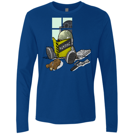 T-Shirts Royal / Small Little Boba Men's Premium Long Sleeve