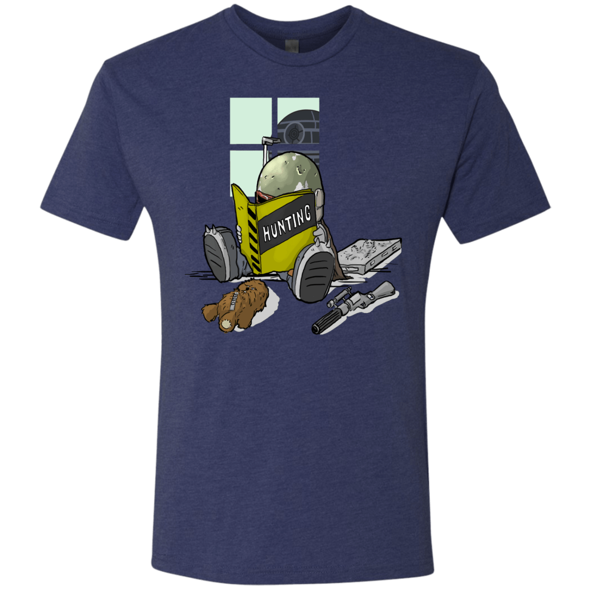 T-Shirts Vintage Navy / Small Little Boba Men's Triblend T-Shirt