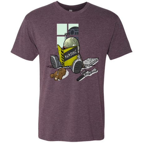 T-Shirts Vintage Purple / Small Little Boba Men's Triblend T-Shirt