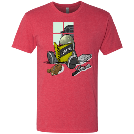 T-Shirts Vintage Red / Small Little Boba Men's Triblend T-Shirt