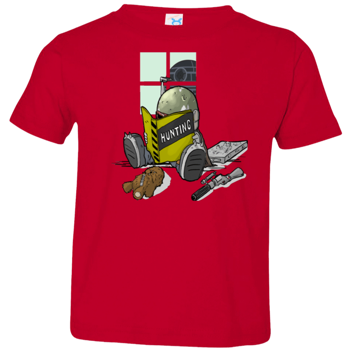 T-Shirts Red / 2T Little Boba Toddler Premium T-Shirt