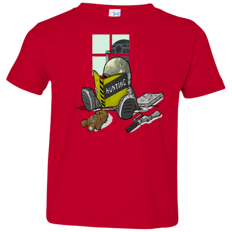 T-Shirts Red / 2T Little Boba Toddler Premium T-Shirt