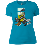 T-Shirts Turquoise / X-Small Little Boba Women's Premium T-Shirt