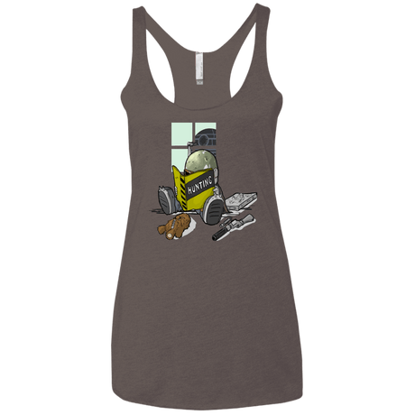 T-Shirts Macchiato / X-Small Little Boba Women's Triblend Racerback Tank