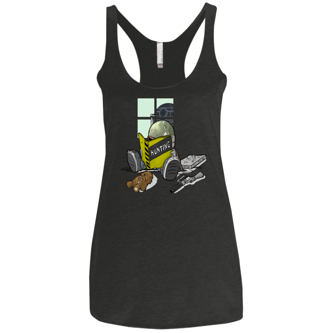 T-Shirts Vintage Black / X-Small Little Boba Women's Triblend Racerback Tank