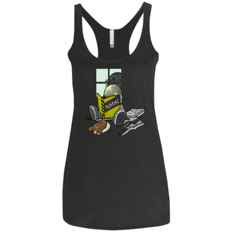 T-Shirts Vintage Black / X-Small Little Boba Women's Triblend Racerback Tank