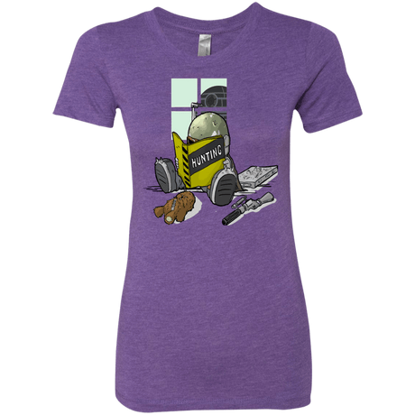 T-Shirts Purple Rush / Small Little Boba Women's Triblend T-Shirt