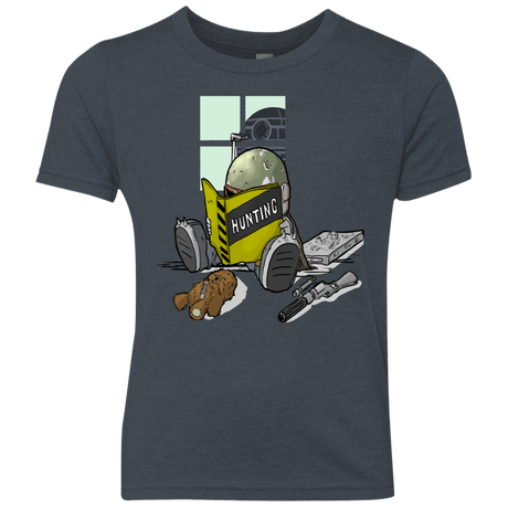 T-Shirts Vintage Navy / YXS Little Boba Youth Triblend T-Shirt