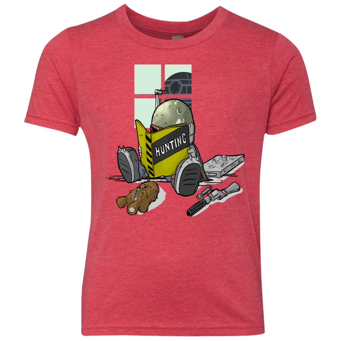 T-Shirts Vintage Red / YXS Little Boba Youth Triblend T-Shirt