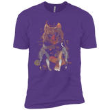 T-Shirts Purple Rush / YXS Little Foxy Watercolor Boys Premium T-Shirt