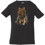T-Shirts Black / 6 Months Little Foxy Watercolor Infant Premium T-Shirt