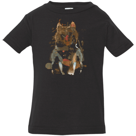 T-Shirts Black / 6 Months Little Foxy Watercolor Infant Premium T-Shirt