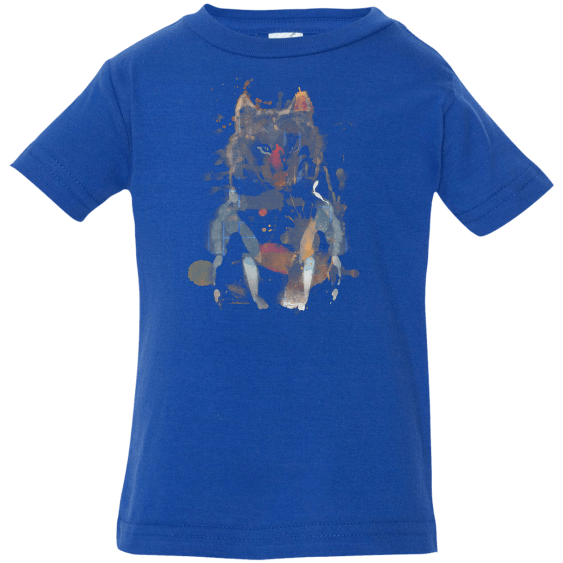 T-Shirts Royal / 6 Months Little Foxy Watercolor Infant Premium T-Shirt