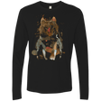 T-Shirts Black / S Little Foxy Watercolor Men's Premium Long Sleeve
