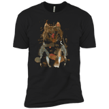 T-Shirts Black / X-Small Little Foxy Watercolor Men's Premium T-Shirt