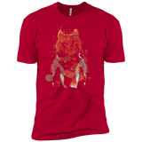T-Shirts Red / X-Small Little Foxy Watercolor Men's Premium T-Shirt