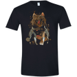 T-Shirts Black / X-Small Little Foxy Watercolor Men's Semi-Fitted Softstyle