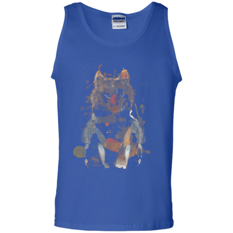 T-Shirts Royal / S Little Foxy Watercolor Men's Tank Top