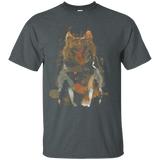 T-Shirts Dark Heather / S Little Foxy Watercolor T-Shirt