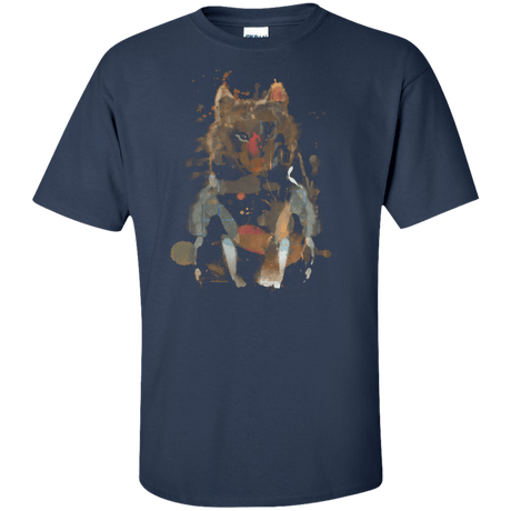 T-Shirts Navy / XLT Little Foxy Watercolor Tall T-Shirt