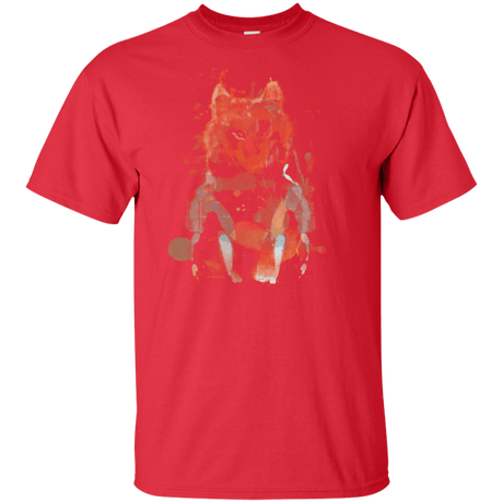 T-Shirts Red / XLT Little Foxy Watercolor Tall T-Shirt