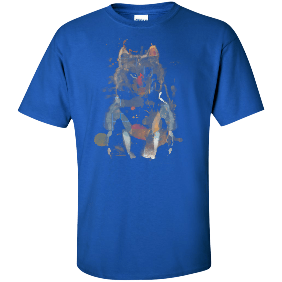T-Shirts Royal / XLT Little Foxy Watercolor Tall T-Shirt