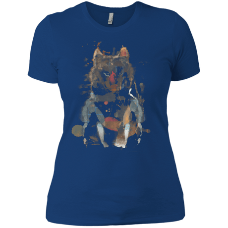 T-Shirts Royal / X-Small Little Foxy Watercolor Women's Premium T-Shirt